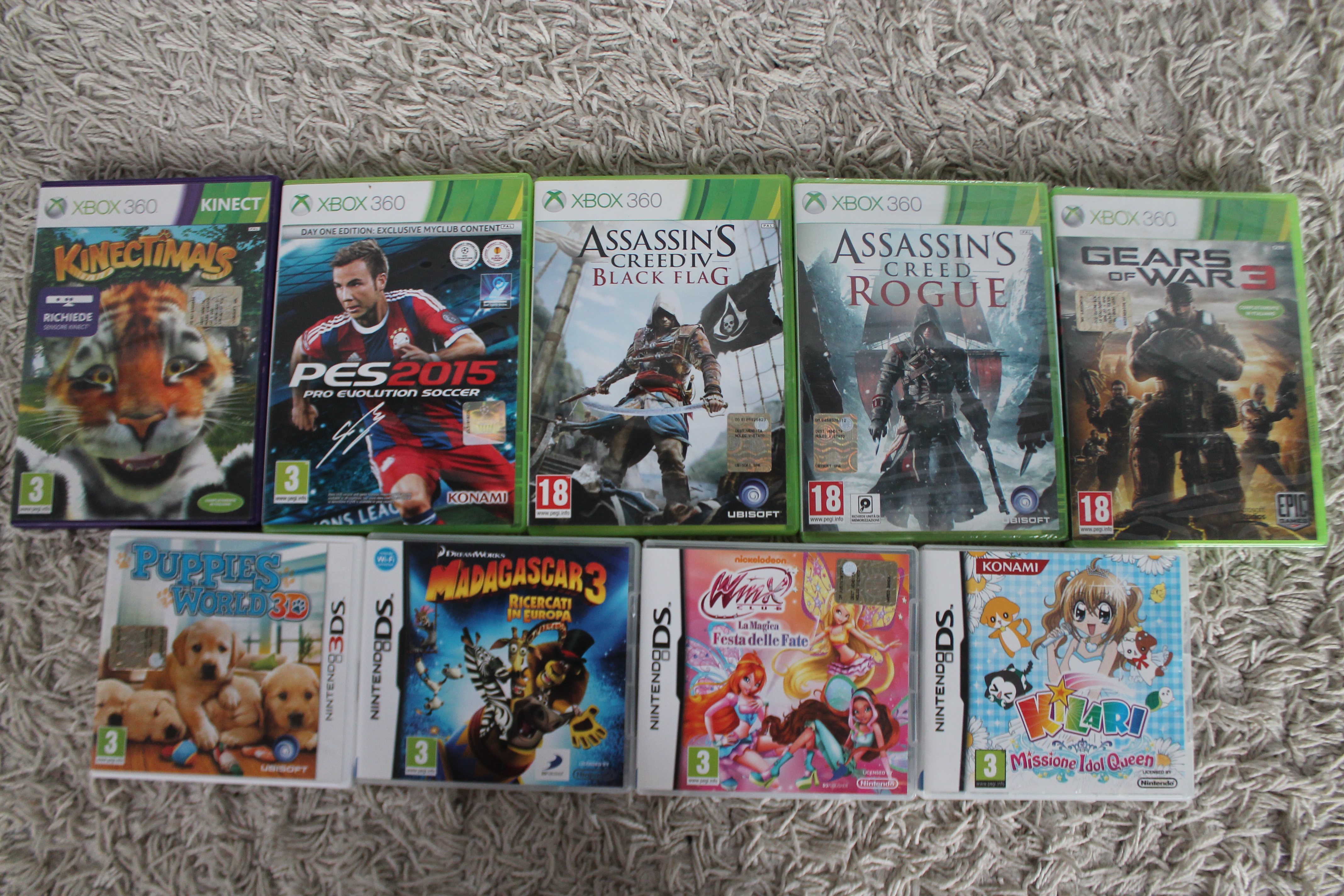 GIOCHI XBOX360 E NINTENDO DS 2