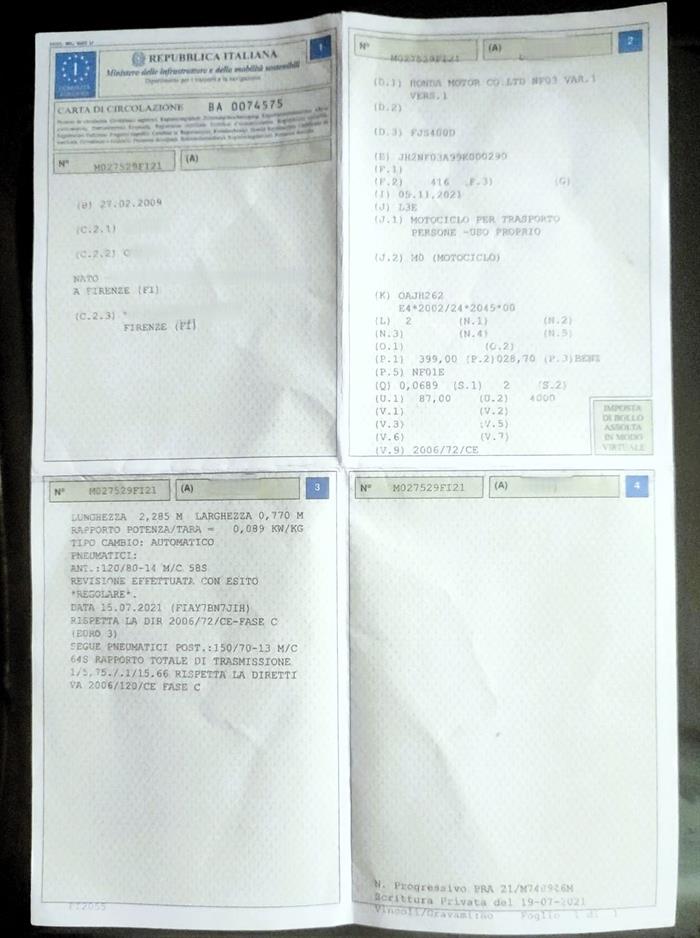 HONDA SW-T400 - 2009 8